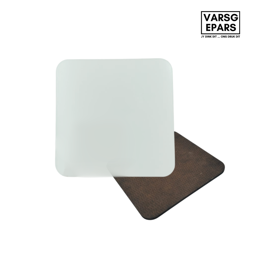 Premium customisable wooden sublimation coaster with smooth printable surface. Perfect for personalised gifts, branding, home décor and office use.