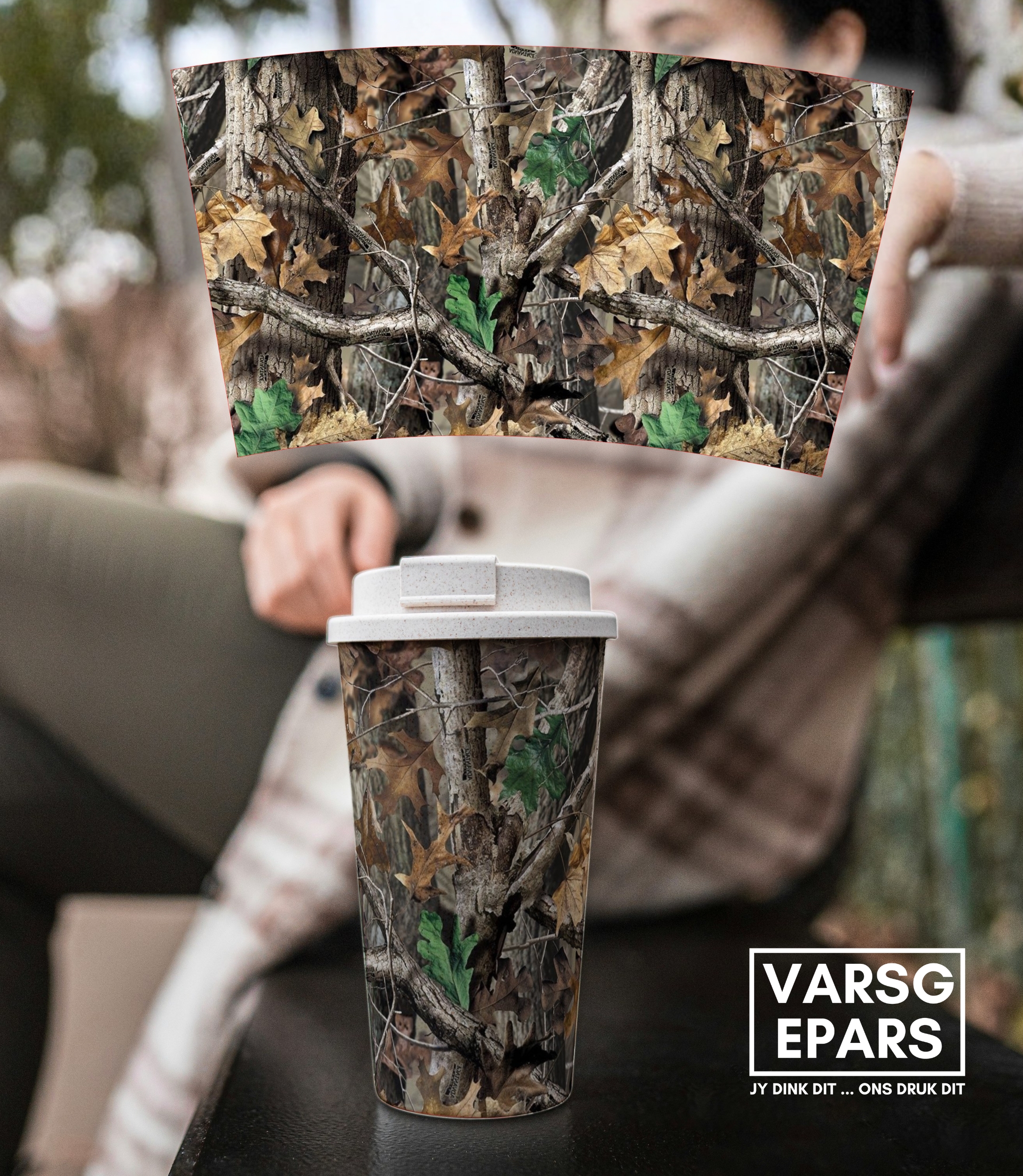 450ml stainless steel latte tumbler with double wall insulation to keep drinks hot or cold. Reusable, durable, and perfect for coffee on the go.