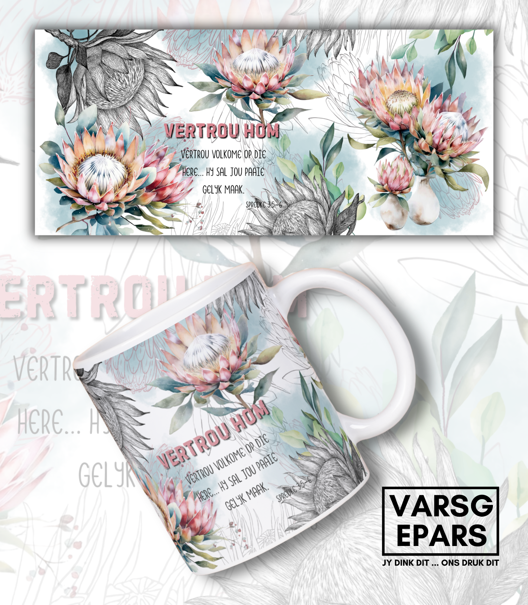 Vintage protea | Reeks - Image 4
